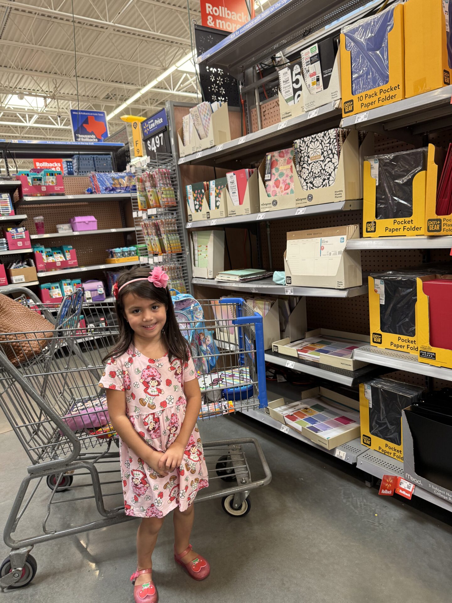 Walmart Back To School Shopping